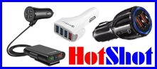 Nuestra línea de cargadores USB para automóvil están diseñados para ofrecer carga rápida y eficiente mientras estás en movimiento. Con múltiples puertos, estos cargadores permiten cargar varios dispositivos simultáneamente, garantizando que tanto tú como tus pasajeros permanezcan conectados. Su diseño compacto se integra perfectamente en cualquier vehículo, y su compatibilidad universal asegura que funcione con una amplia gama de dispositivos. Con nuestros cargadores USB para automóvil, maximiza la conveniencia y la eficiencia de tu viaje, manteniendo tus dispositivos siempre listos para usar.